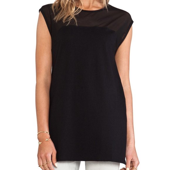 OAK Black Front Panel Muscle Tee Size Medium - Picture 1 of 8